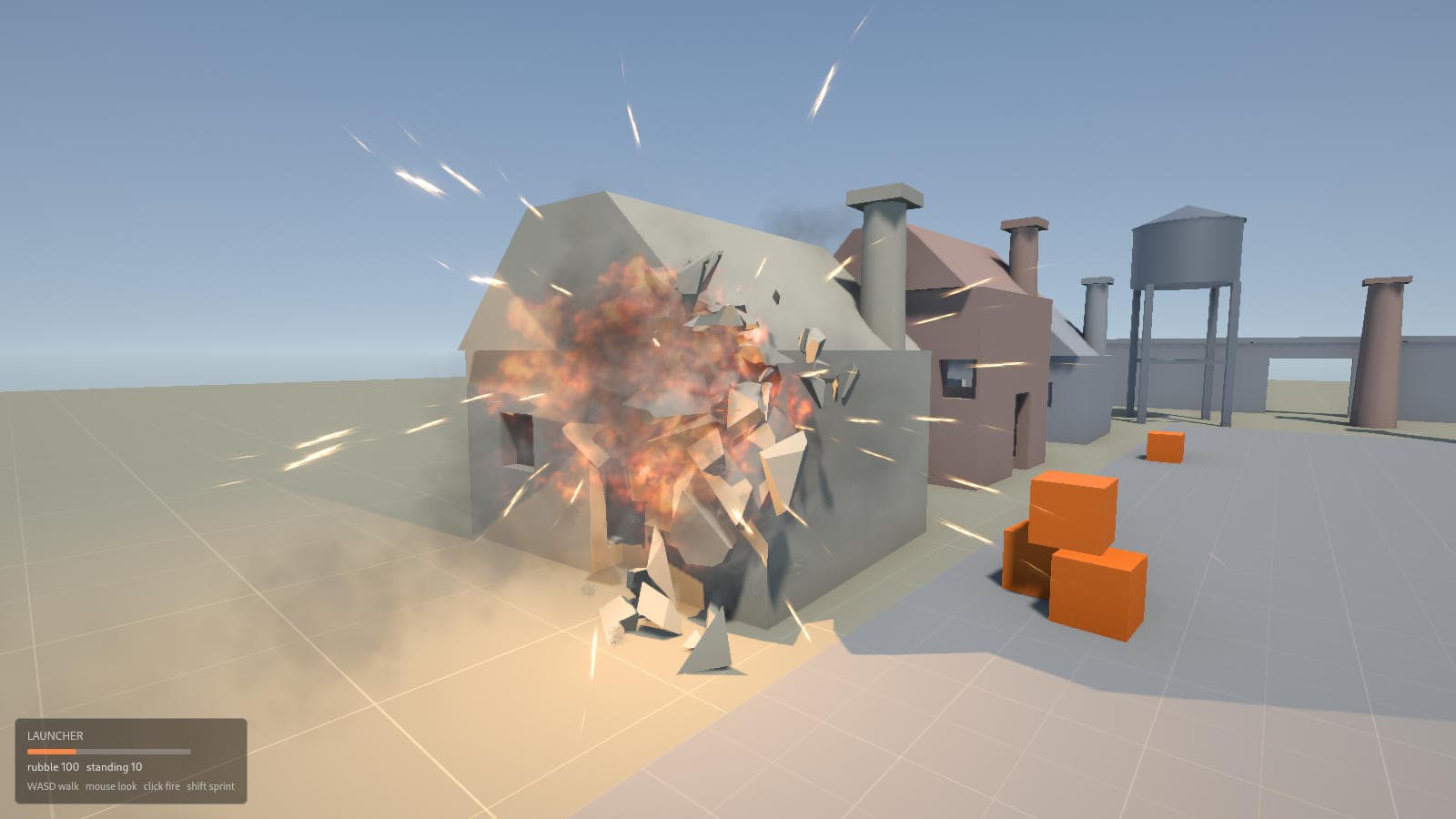 Destruction, a screenshot